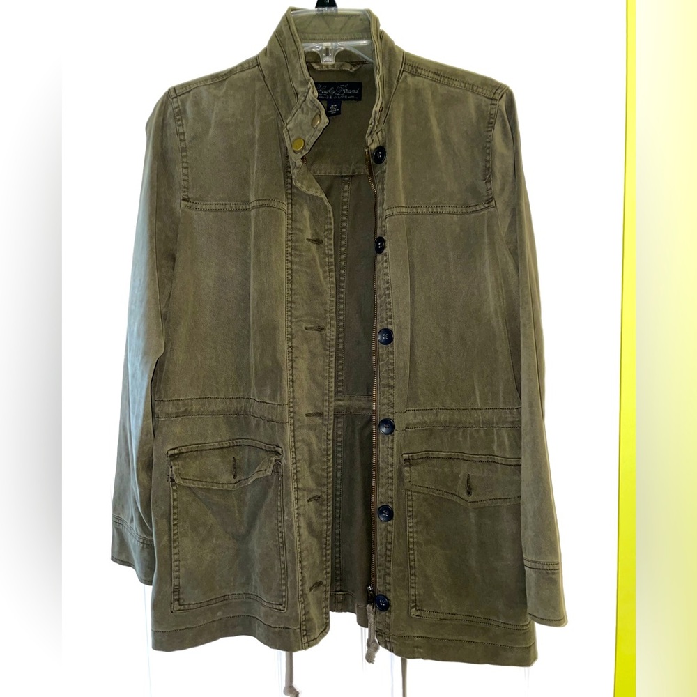 Lucky Brand Olive Green Utility Jacket